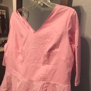 4XL Baby Pink Haley Top